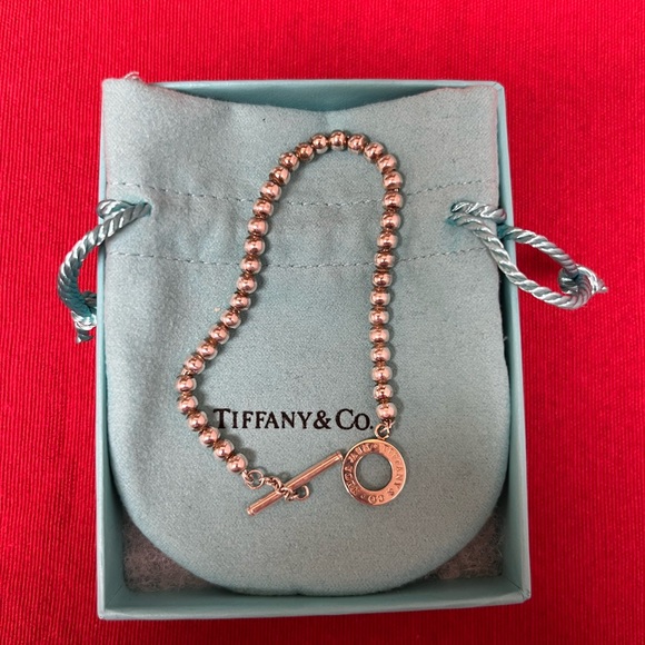 Great Condition Tiffany Signature Bead Bracelet - Picture 3 of 6